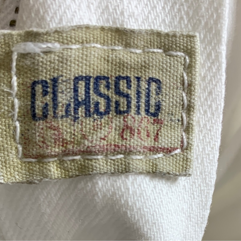 Polo Ralph Lauren Jeans Mens 34x32 White Classic 867 Straight 100% Cotton Y2K - Picture 2 of 9